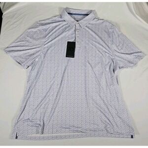 NWT 7 Diamonds Alessio 4 Way Stretch Polo Mens 3XL Floral